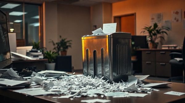 Top solutions pour doter votre bureau d'un destructeur de documents